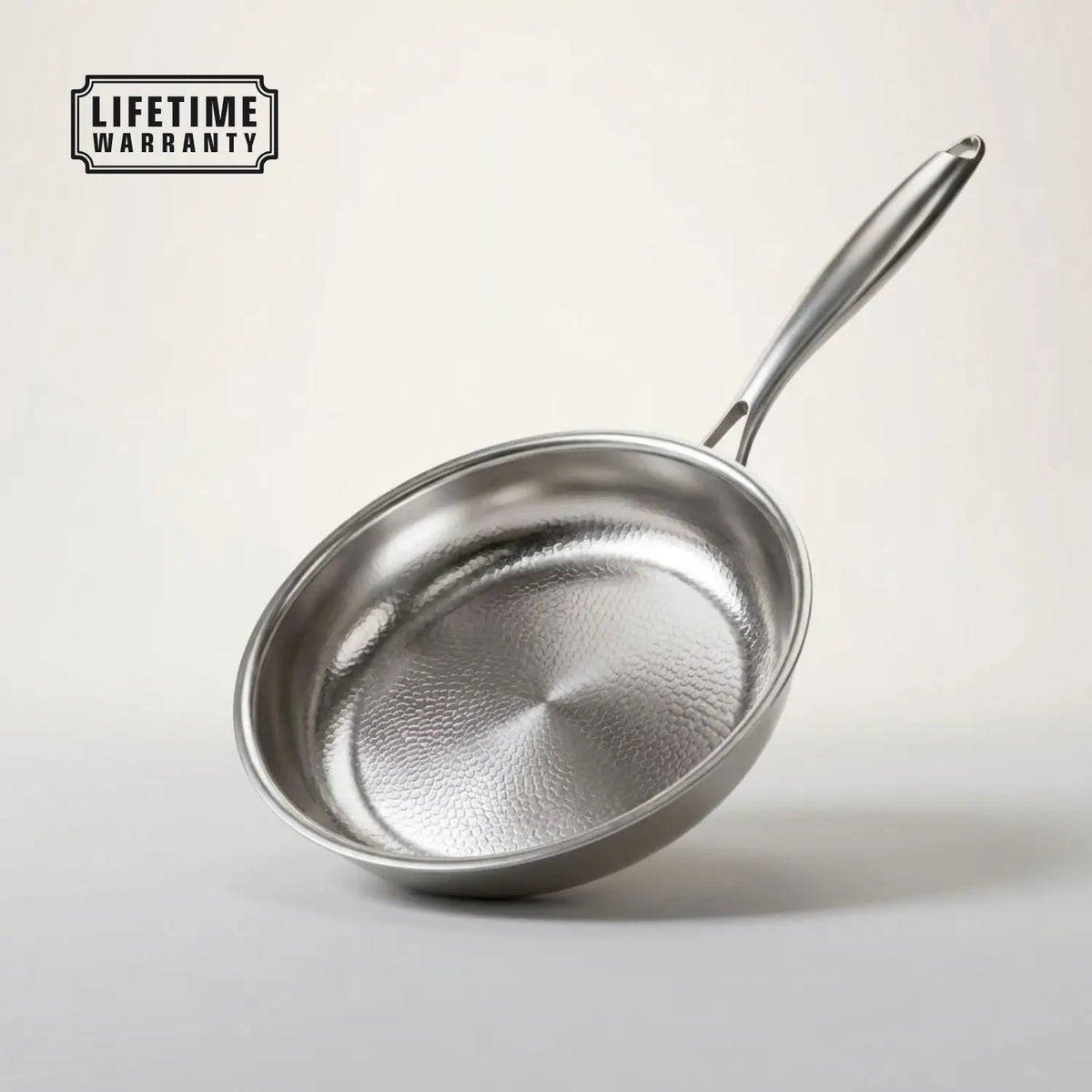 Hammered Titanium Pan