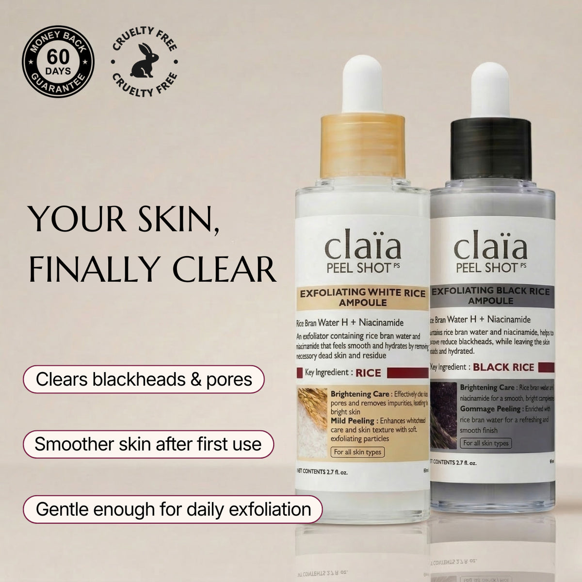 Korean Exfoliant Peel Shot