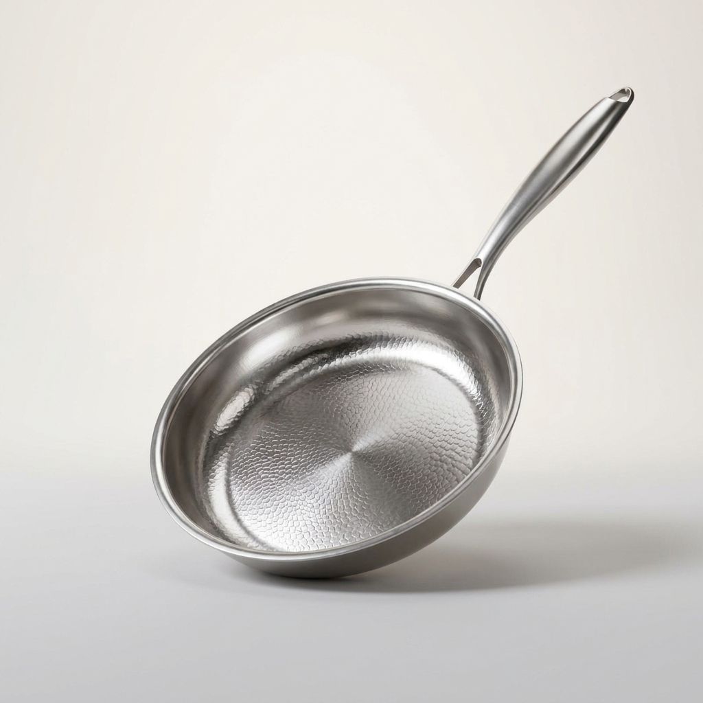 Hammered Titanium Pan